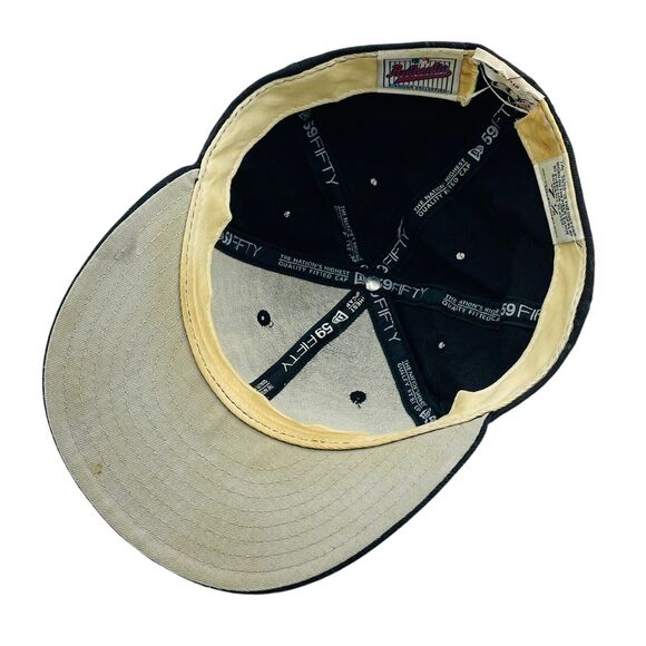 Vintage Y2K Houston Astros New Era Hat Cap Diamond Collection 7 1/2 Wool USA - Picture 5 of 6